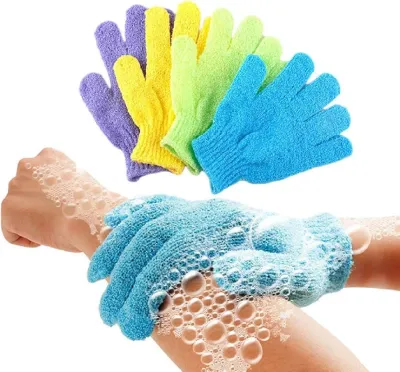 Bath & Shower Exfoliating Bath Gloves